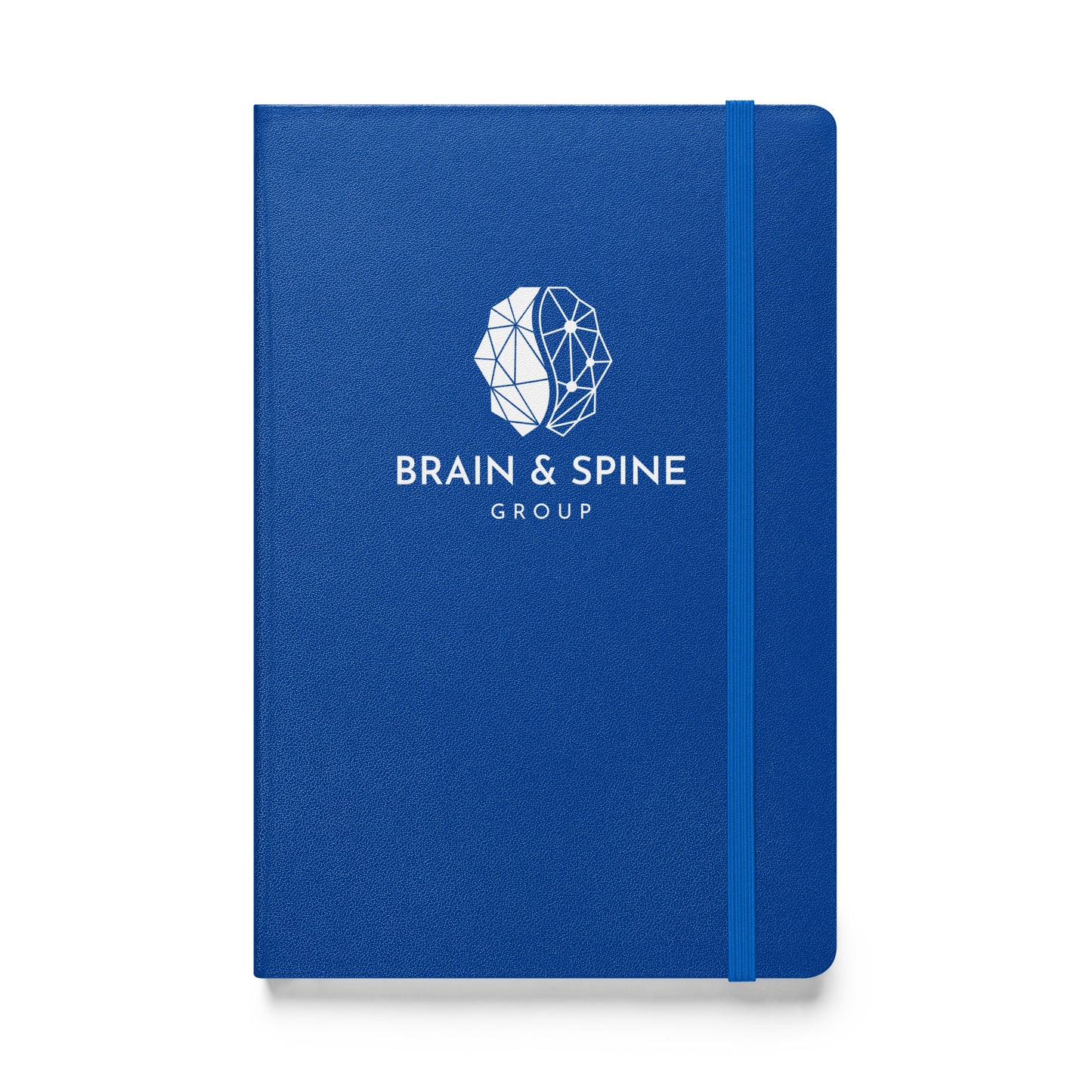 Hardcover Bound Brain & Spine Group Notebook (White Logo) - BSG Store