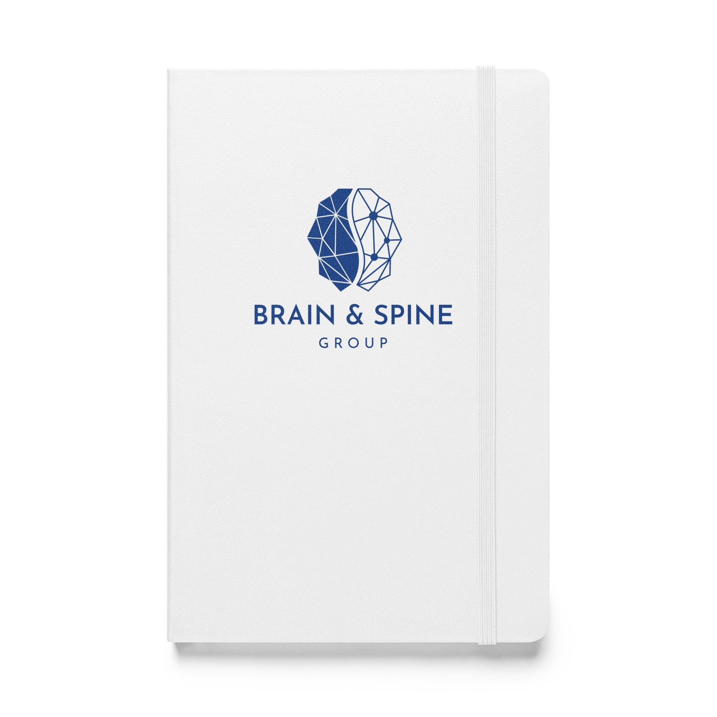Hardcover Bound Brain & Spine Group Notebook (Blue Logo) - BSG Store